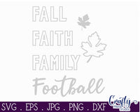 Fall Faith Family Football