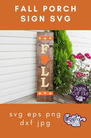 Fall Porch Sign Svg