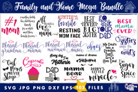 Family And Home Mega Svg Bundle