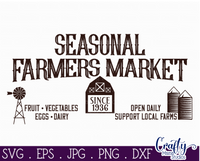 Farmers Market Svg File