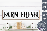 Kitchen Svg, Farm Fresh