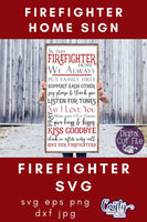 Firefighter, In This Firefighter Home