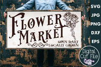 Flower Market Svg File