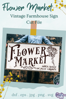 Flower Market Svg File