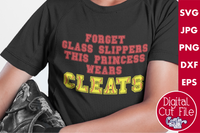 Forget Glass Slippers | Softball Svg