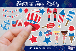 4th Of July Stickers