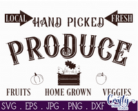 Fresh Produce Svg File