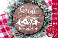 Go Tell It On The Mountain Svg