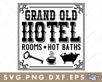 Grand Old Hotel Sign