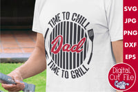 Dad Grill Svg, Father's Day