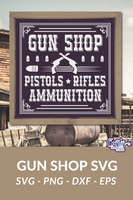 Gun Shop Sign