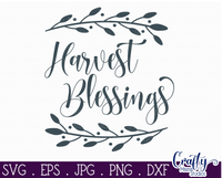 Harvest Blessings