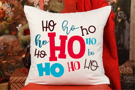 Ho Ho Ho, Merry Christmas SVG - Crafty Mama Studios