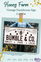 Bumble And Co Honey Farm Svg File