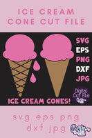 Ice Cream Cone Svg