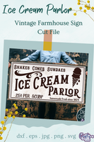 Ice Cream Parlor Svg File