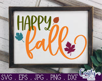 Happy Fall Svg