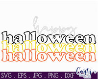 Happy Halloween Svg