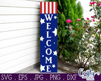 American Flag Svg, 4th of July Porch Sign Bundle