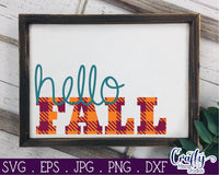 Hello Fall Svg