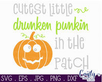 Drunken Punkin In The Patch Svg