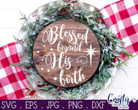 Christian Christmas Round Svg Bundle