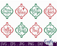 Arabesque Tile Svg, Christmas Svg