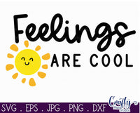 Mental Health Svg, Feelings Are Cool