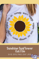 Sunflower Svg, Happiness, Love