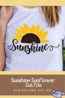 Sunshine Svg, Sunflower Svg