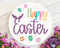 Easter Round Sign Svg Bundle