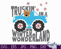 Trucking In A Winter Wonderland