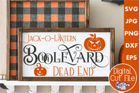 Jack O Lantern Boolevard