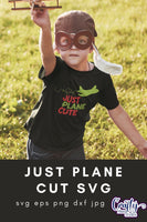 Just Plane Cute Valentine SVG File