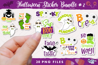 Kid's Halloween Stickers Set 2