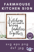 Kitchens Are Made To Bring Families Together