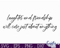 Laughter And Friendship | Best Friends Svg