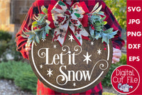 Let It Snow Svg