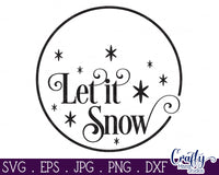 Let It Snow Svg