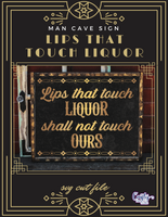 Lips That Touch Liquor Svg