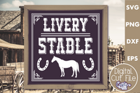 Livery Stable Sign | Horse Sign