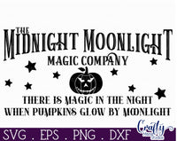 Midnight Moonlight Magic Company  Sign