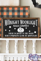 Midnight Moonlight Magic Company  Sign