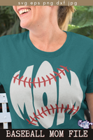 Baseball Mom SVG