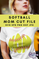 Softball Mom SVG