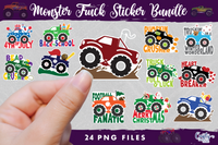 Monster Truck Printable Stickers