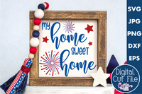 My Home Sweet Home Sign Svg