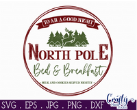 North Pole Bed And Breakfast Round