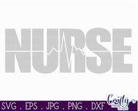 Nurse Svg, Nurse Hero EKG