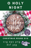 Christian Christmas Svg, O Holy Night